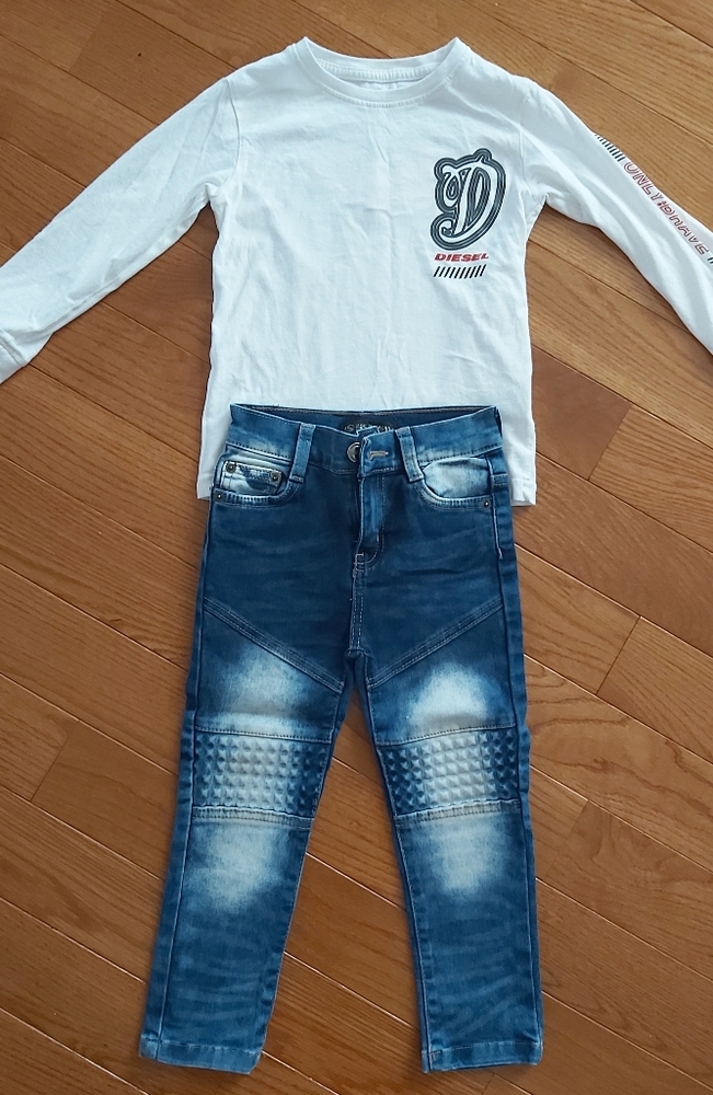 Super cute boys matching set